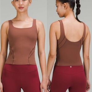 Lululemon | Nulu and Mesh-Back Shelf-Bra Yoga Tank Top